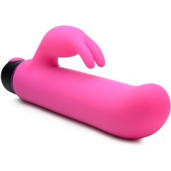 BALA XL MÁS FUNDA SILICONA CONEJITO - ROSA 