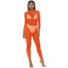 BODY DE MALLA MICRO NET MOCK NET - NARANJA