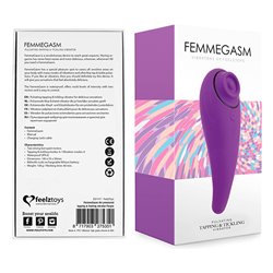 FEELZTOYS - FEMMEGASM VIBRADOR PARA TAPPING Y COSQUILLAS VIOLETA