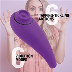 FEELZTOYS - FEMMEGASM VIBRADOR PARA TAPPING Y COSQUILLAS VIOLETA