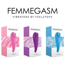 FEELZTOYS - FEMMEGASM VIBRADOR PARA TAPPING Y COSQUILLAS VIOLETA