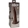 7 INCH 2 DENSITY VIBE COCK - MARRÓN