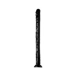 DILDO FLEXIBLE REALÍSTICO 50CM - NEGRO