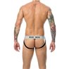 MOB STRIPE CLASSIC JOCK - TANGA BLANCO