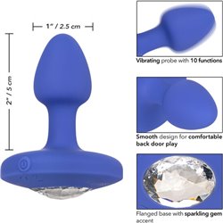 PLUG VIBRADOR PEQUEÑO - AZUL