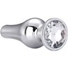 GLEAMING LOVE SILVER PLEASURE PLUG L