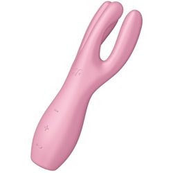 SATISFYER THREESOME 3 LAY-ON VIBRADOR - ROSA