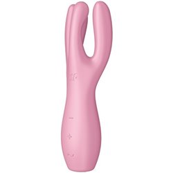 SATISFYER THREESOME 3 LAY-ON VIBRADOR - ROSA