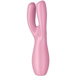 SATISFYER THREESOME 3 LAY-ON VIBRADOR - ROSA