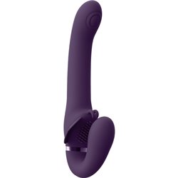 VIVE SATU - STRAPLESS CON ONDAS DE PULSO Y VIBRACIÓN - PÚRPURA