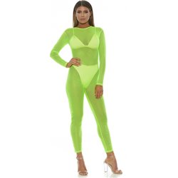 BODY DE MALLA MICRO NET MOCK NET - VERDE