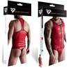 WETLOOK MENS CAMISETA SIN MANGAS - ROJO 