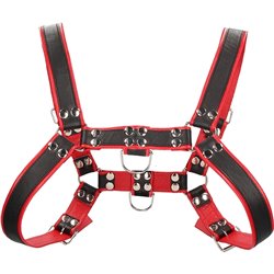 CHEST BULLDOG HARNESS - ROJO