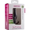 PLUG SILICONA EXTRAIBLE TALLA S NEGRO