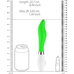 ATHAMAS - ULTRA SOFT SILICONE - 10 SPEEDS - VERDE