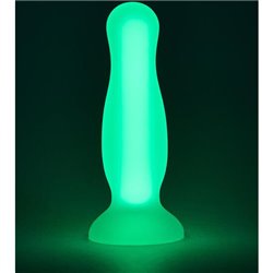 RADIANT SOFT - PLUG BRILLANTE DE SILICONA VERDE