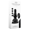 MISSY - GLASS VIBRATOR - WITH SUCTION CUP AND REMOTE - RECARGABLE - 10 VELOCIDADES - NEGRO