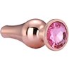 GLEAMING LOVE ROSE GOLD PLEASURE PLUG L