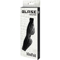 BLAZE BLINDFOLD CROCO BLACK