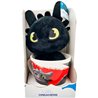 TAZA + PELUCHE TOOTHLESS COMO ENTRENAR A TU DRAGON 18CM