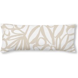 FUNDA DE ALMOHADA 100% ALGODÓN MODELO LUCEA BEIG DE 105 CM