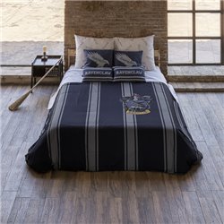 FUNDA NÓRDICA CON BOTONES 100% ALGODÓN MODELO RAVENCLAW RAYAS PARA CAMA DE 180 (260X240 CM)