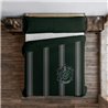 FUNDA NÓRDICA CON BOTONES 100% ALGODÓN MODELO SLYTHERIN RAYAS PARA CAMA DE 150/160 (240X220 CM)