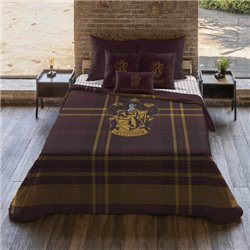 FUNDA NÓRDICA CON BOTONES 100% ALGODÓN MODELO CLASSIC GRYFFINDOR PARA CAMA DE 120 (200X200 CM.)