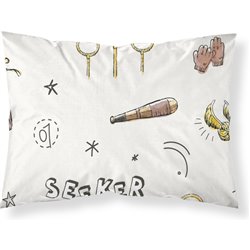 FUNDA DE ALMOHADA 100% ALGODÓN QUIDDITCH CHILD CAMA DE 105