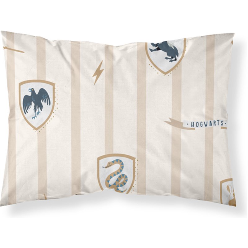 FUNDA DE ALMOHADA 100% ALGODÓN HOGWARTS CLASSIC CAMA DE 50X80CM.