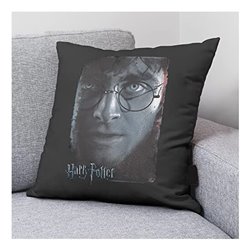 FUNDA DE COJÍN HARRY POTTER GREY A 50X50 HARRY POTTER