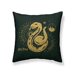 FUNDA DE COJÍN SLYTHERIN GOLD A 50X50 HARRY POTTER