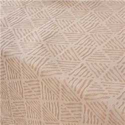 MANTEL ANTIMANCHAS JACQUARD BACOLI 31990C BEIG