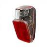 City rear light led batteries red/black