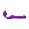 Queens M Strapless Strap-On Dildo Size M Silicone Purple