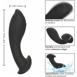 CALEXOTICS - PLUG ANAL DE SILICONA - NEGRO