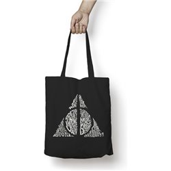 TOTE BAG 100% ALGODÓN DEATHLY HALLOWS