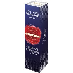 ATTRACTION ACEITE DE MASAJE FRESAS CON CHAMPAGNE 50 ML