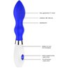 ASTRAEA - ULTRA SOFT SILICONE - 10 SPEEDS - AZUL