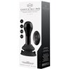 GLOBY - GLASS VIBRATOR - WITH SUCTION CUP AND REMOTE - RECHARGEABLE - 10 VELOCIDADES - NEGRO