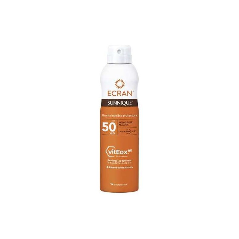 LECHE PROTECTORA SUNNIQUE BRUMA F50 250ML ECRAN