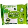 TOALLITA WC BIO 15 UDS NATURAL CARE