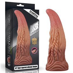 Dildo Tongue 10 Dual Layer