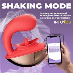 Rondy Vibrating and Licking Tongue Stimulator with App