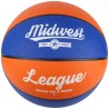 Liga Basketball blau/orange Größe 7