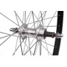 Rear Paraflex Hybrid 28-inch black aluminum rim brake - Teknashop Ltd