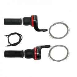 Shifters with handle 21 speed black - Teknashop Ltd