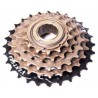 Freewheel Pion 5 Speed 14-28T Brown/Black - Teknashop Ltd