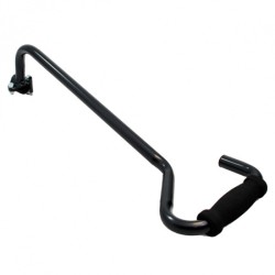 push bar bike trainer 67 cm steel black - Teknashop Ltd