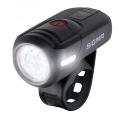 Aura 45 Headlight Led Rechargeable Black - Teknashop Ltd